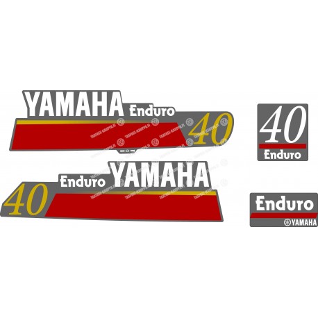 YAMAHA 40 ENDURO PERÄMOOTTORI TARRAT