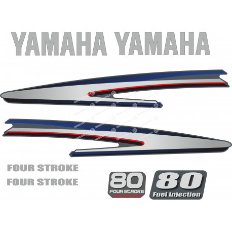 YAMAHA 80 FOUR STROKE PERÄMOOTTORI TARRAT