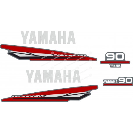 YAMAHA 90 PERÄMOOTTORI TARRAT