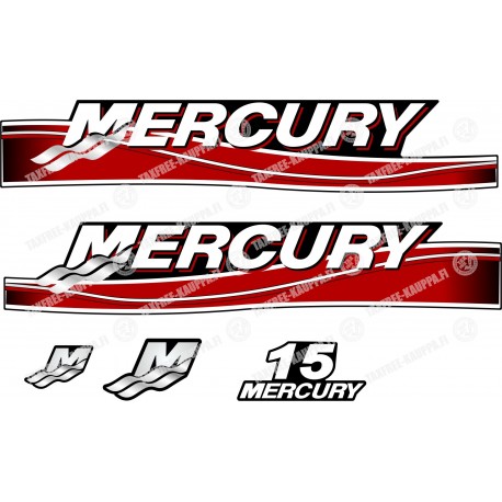MERCURY 15 hp PERÄMOOTTORI TARRAT