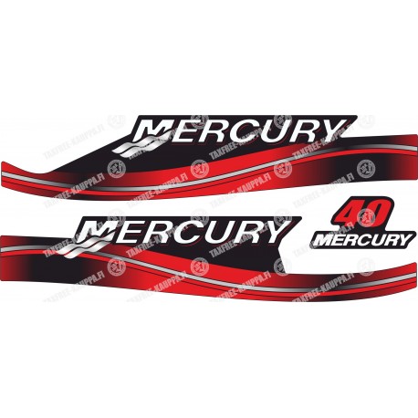 MERCURY 40 hp PERÄMOOTTORI TARRAT