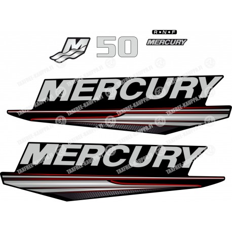 MERCURY 50 hp PERÄMOOTTORI TARRAT