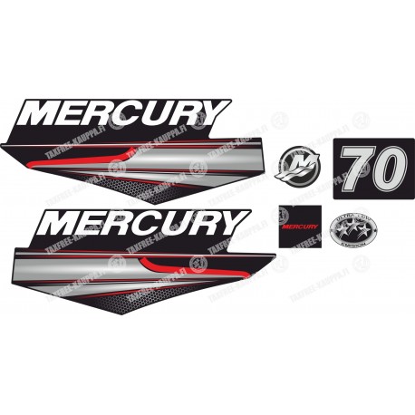 MERCURY 70 hp PERÄMOOTTORI TARRAT