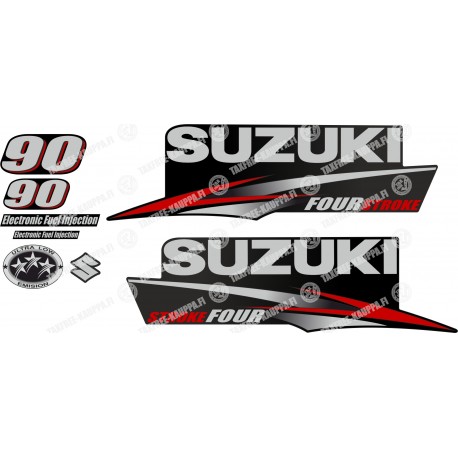 SUZUKI 90 hp FOUR STROKE PERÄMOOTTORI TARRAT