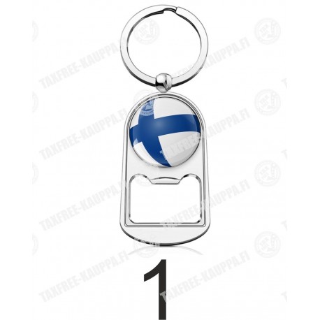AVAINPIDIN PULLONAVAAJA SUOMI-FINLAND-LOGOLLA