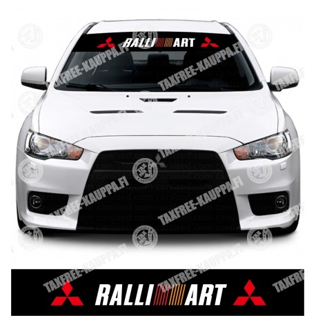 AURINKOSUOJA/MITSUBISHI RALLIART