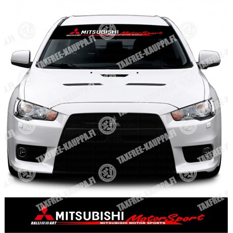 AURINKOSUOJA/MITSUBISHI MOTOR SPORTS RALLIART