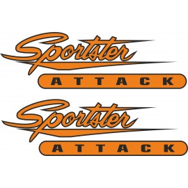 HARLEY DAVIDSON SPORTSTER ATTACK