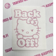 BACK OFF
