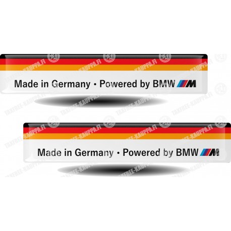 MADE IN GERMANY POWERED BY BMW KOHOTARRAT