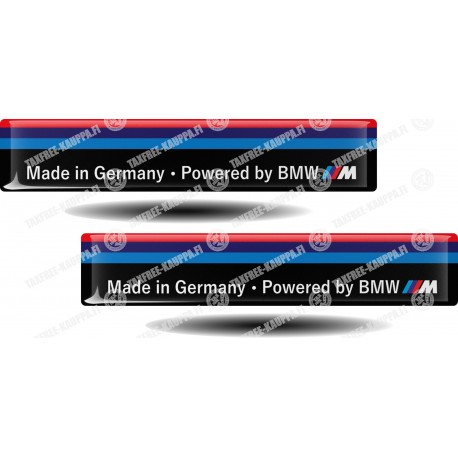 MADE IN GERMANY POWERED BY BMW M KOHOTARRAT