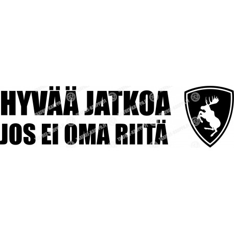 HYVÄÄ JATKOA JOS OMA EI RIITÄ VOLVO