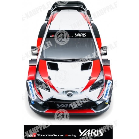 TOYOTA YARIS GAZOO RACING AURINKOSUOJA TARRA
