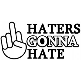 HATERS GONNA HATE