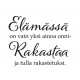 RAKKAUTTA EI VOI TUNTEA,SE TÄYTYY HYVÄKSYÄ