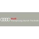 AUDI VORSPRUNG DURCH TECHNIK