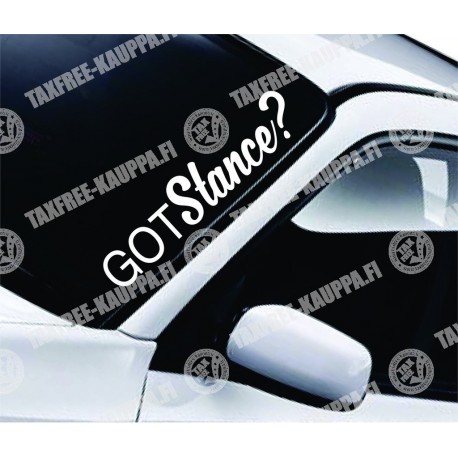 GOT STANCE?