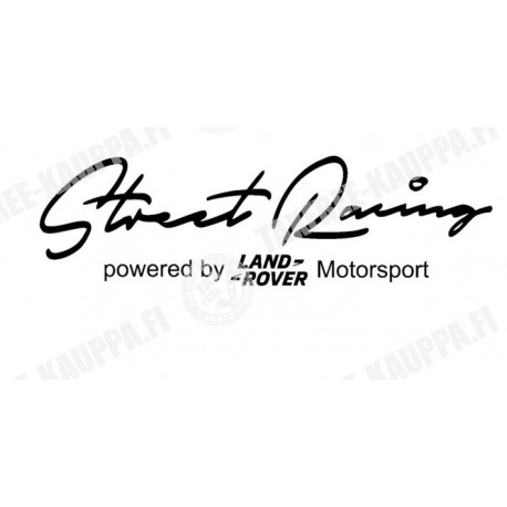 STREET RACING /LAND ROVER