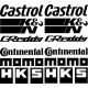 CASTROL,MOMO.......