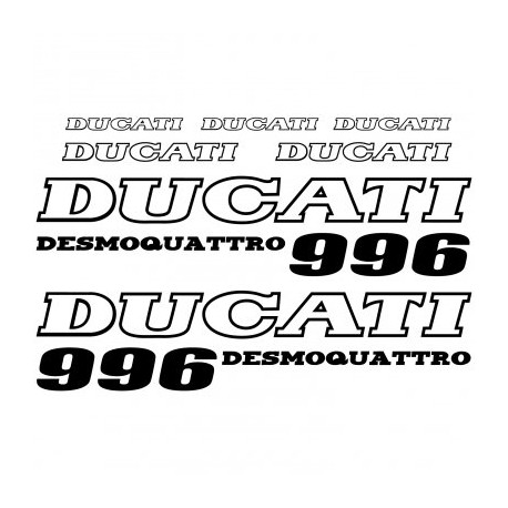 Stickers Ducati 996 desmo