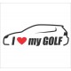 I LOVE MY GOLF