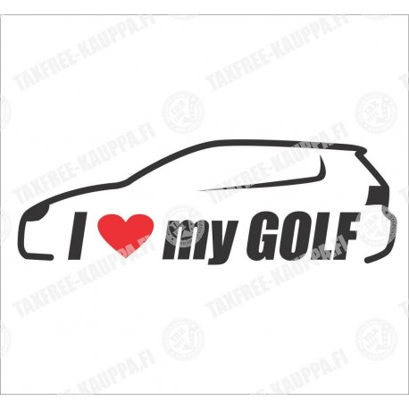 I LOVE MY GOLF