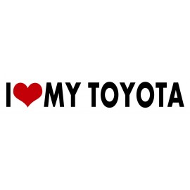 I LOVE MY TOYOTA