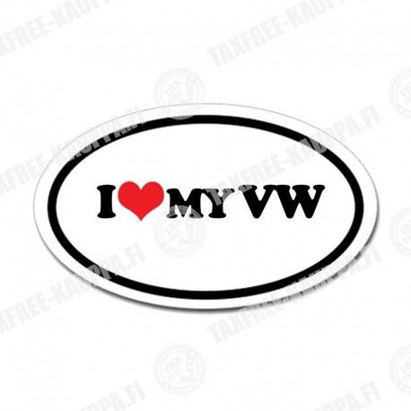 I LOVE MY VOLKSWAGEN