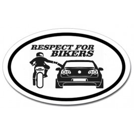 Respect for bikers - Passat