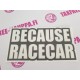 BECAUSE RACECAR
