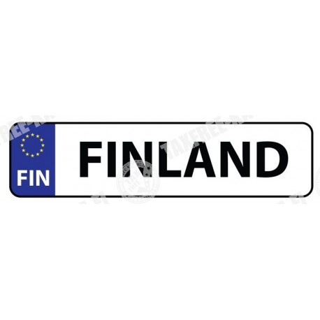 REKISTERIKILPI TARRA FINLAND