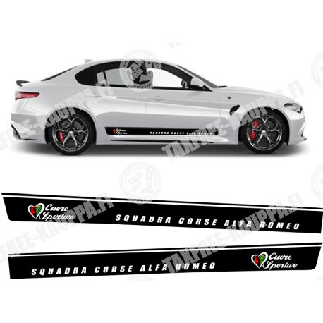 SQUADRA CORSE ALFA ROMEO KYLKITARRAT