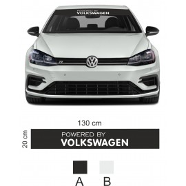 POWERED BY VOLKSWAGEN AURINKOSUOJA TARRA