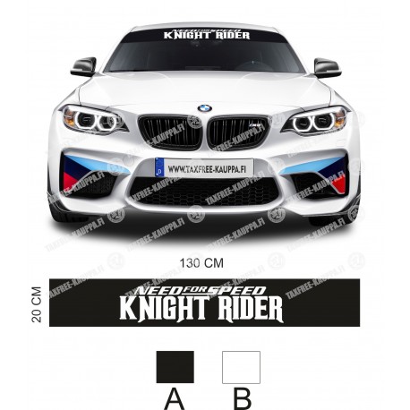 NEED FOR SPEED KNIGHT RIDER AURINKOSUOJA TARRA