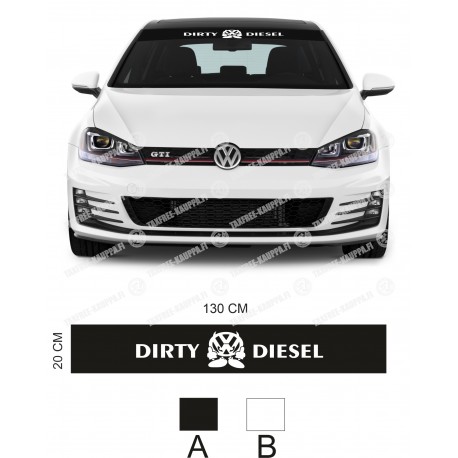 DIRTY VOLKSWAGEN DIESEL AURINKOSUOJA TARRA