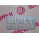 BUILT NOT BOUGHT