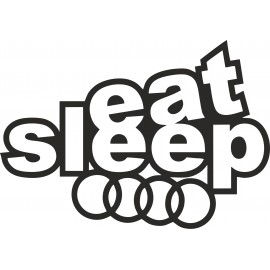 EAT SLEEP AUDI