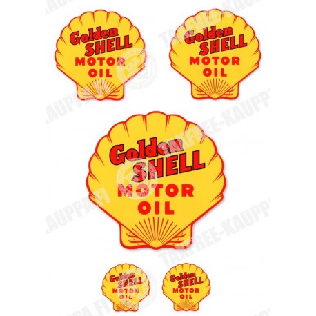 GOLDEN SHELL MOTOR OIL SARJA