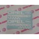OPEL PERFORMANCE