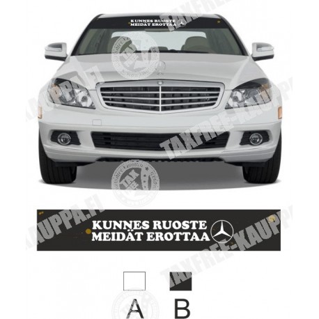 MERCEDES/KUNNES RUOSTE MEIDÄT EROTTAA