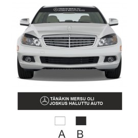 MERCEDES/TÄMÄKIN MERSU OLI JOSKUS HALUTTU AUTO