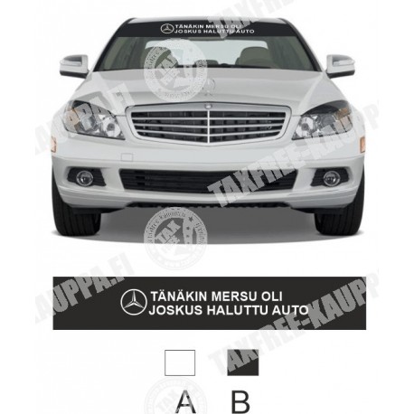 MERCEDES/TÄMÄKIN MERSU OLI JOSKUS HALUTTU AUTO