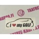 I LOVE MY GOLF