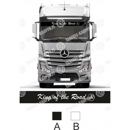 MERCEDES KING OF THE ROAD AURINKOSUOJA