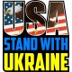 USA STAND WITH UKRAINE