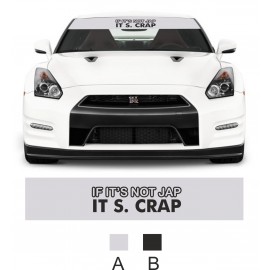 IF ITS NOT JAP IT S.CRAP 