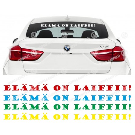 ELÄMÄ ON LAIFII!