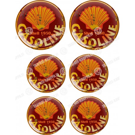  SHELL GASOLINE 1950 KOKOELMA