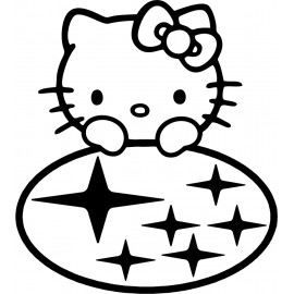HELLO KITTY SUBARU