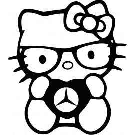 HELLO KITTY MERCEDES